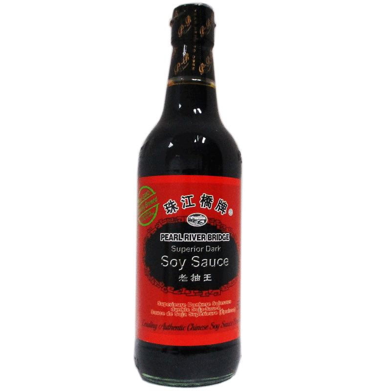 Sauce soja foncée PEARL RIVER BRIDGE 500ml Vegasian.fr